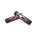 Electra RatRod Flame Grips (Black/Red, 2 Long Grips)