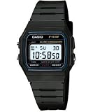 : Casio Men's Black Digital Quartz Watch #F91W-1
