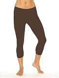  : Beyond Yoga Supplex Gathered Legging (Dark Brown, Small)