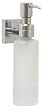 Nie wieder bohren EK411 Ekkro - Dispensador de jab�n l�quido (5.2 x 10 x 20.3 cm, con sistema de fijaci�n sin tornillos), cromado
