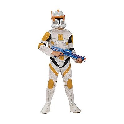  Star Wars Clone Wars Cone Trooper Commander Cody Child Costume
