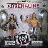 KATIE & PAUL BURCHILL ADRENALINE 33 WWE JAKKS ACTION FIGURE 2 PACK
