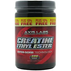Axis Labs Creatine Ethyl Ester, Capsules, 396-Count (Pack of 3) Axis-zh