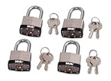4-pc. 40MM Padlocks