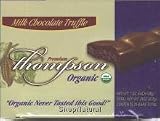 Candy Bar, Milk Chocolate Truffle, Organic, 1 oz., package of 24
