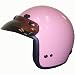 Sporting Goods : Playboy Pink 3/4 Shell DOT Motorcycle Helmets - XS