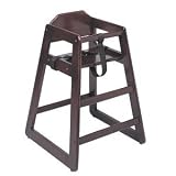 Update International WD-HCM High Chair Mahogany
