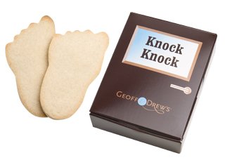Geoff & Drew's Get your cookie Foot in the Door! by Geoff & Drews