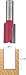 Freud 12-154 3/4-Inch Diameter by 1-1/4-Inch Double Flute Straight Bit