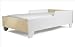 Baby : Hiya Toddler Bed - Polar White & Birch