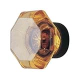 Amber Old Town Knob - 1-1/4 - Oil Rubbed Bronze
