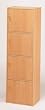 BEAUTIFUL 4 DOOR UTILTY SHELF IN BEECH FINISH