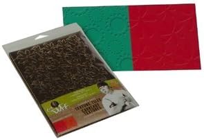 Duff Decorating Mat Floral Dots Impressio, 2-Count