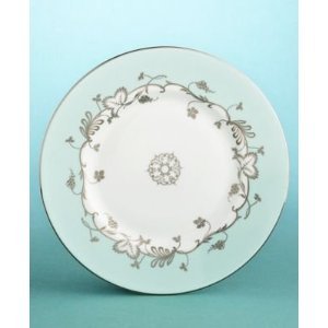 Martha Stewart Flourish Robin's Egg Bread & Butter Plate