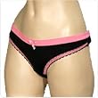 Mopas Sexy Lowrise Spandex G string Thong Panty With Lace Designs