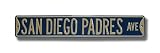 San Diego Padres Avenue Street Sign 6 x 36 MLB Baseball Street Sign