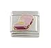 SilverBin Enamel Paint Proposal Engagement Ring Theme Stainless Steel Italian Charm Link