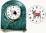 Chihuahua Marble Arch Clock, 2.5 Inches Tall