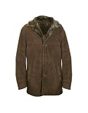 Forzieri Men's Dark Brown Shearling Coat