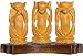 Wooden Animal Figurines Monkey Statue 2.5 x 3.5 inches (jwcs058)