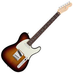 American Deluxe Telecaster Electric Guitar (3-Color Sunburst, Rosewood Fingerboard)