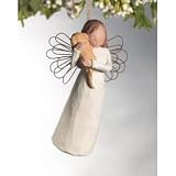 Angel of Friendship Ornament Everyday or Christmas ~ Angel Holding a Puppy Dog 26043