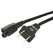 Cables To Go - 27399 - 6ft Polarized 2-Slot Power Cord
