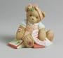 Cherished Teddies Collection Ho Girl Letter/santa Figurine