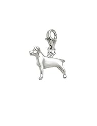 Rembrandt Charms Rottweiler Charm with Lobster Clasp