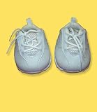 9217 - White Tennis Shoes for 14 - 18 Stuffed Animals and Dolls