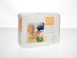 Nature Babycare Eco-friendly, Chlorine Free Diapers, Size 4 (22-37 Lbs), 120 Diapers