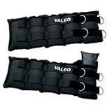 Valeo AW20 Adjustable Ankle / Wrist Weights (10-Pounds Each, 20-Pound Total)
