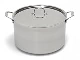 Cameron's Products Tri-Ply 12-Quart Stock Pot with Stainless-Steel Lid