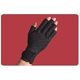 Thermoskin Premium Arthritic Gloves, Black, Sold by the Pair