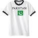 Pakistan Flag T Ringer T-Shirt