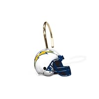 NFL San Diego Chargers Set of 12 Shower Curtain Rings