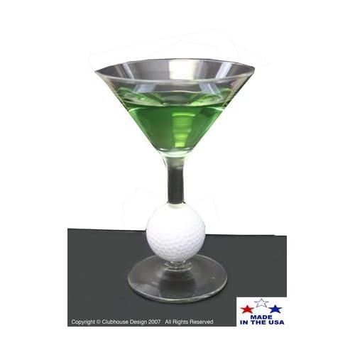 Golf Ball Original Martini Glasses Set of 6