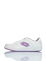 Lotto Zapatillas T Basic Lth Jr L. (Blanco / Morado)