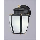31JRw85fjhL. SL160  Wall Lighting|Westinghouse Lighting 6451600 Energy Star One Light Exterior Wall Lantern with Dusk to Dawn Sensor, Matte Black Finish on Steel Reviews