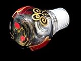 Casino Cards & Chips Design - Hand Painted - Wine Bottle Stopper