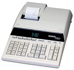 MONROE PRO **IVORY** - FINANCIAL DESK/PRINT