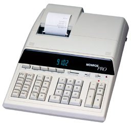 Monroe Pro 12 Digit Print/Display Financial Calculator