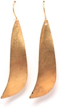 Crafts and Love "Florence" Collection "Baccio" True Vintage Brass Earrings