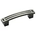 AMEROCK BP4420-PWT CABINET PULL EVOLUTIONS 3 SYMMETRY DESING PEWTER FINISH