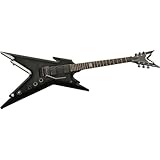 Dean Custom Run Razorback Electric Guitar Trans Black