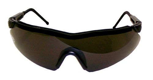 Dead On Tools DOESR Single Lens Wrap-Around Eye Shields with Adjustable Temples, Smoke