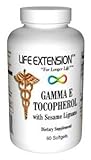 Gamma E Tocopherol with Sesame Lignans,60 softgels