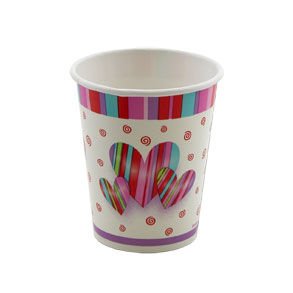 SALE Paper Valentine Hearts Cups SALE