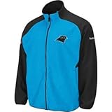 Carolina Panthers Reebok 2010 Sideline Full Zip Fleece Sweatshirt - XL
