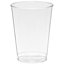 Comet T7T 7 oz Clear Polystyrene Classic Crystal Tall Tumbler (20 Packs of 25)